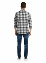 JEEP/LS SHIRT BLACK/WHITE JMW25089 - Image 2