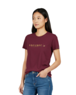 KAKIEBOS/LADY TSHIRT OXBLOOD RED KBLT600
