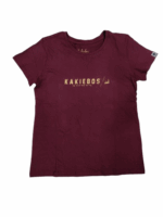 KAKIEBOS/LADY TSHIRT OXBLOOD RED KBLT600