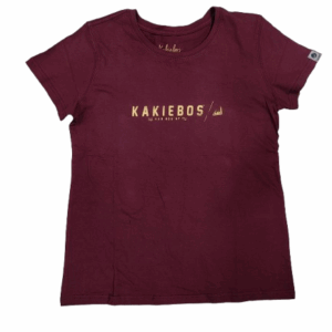 KAKIEBOS/LADY TSHIRT OXBLOOD RED KBLT600