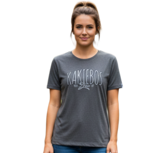 KAKIEBOS/LADY TSHIRT GREEN MELANGE KBLT589