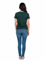 KAKIEBOS/LADY TSHIRT FOREST GREEN KBLT587 - Image 2