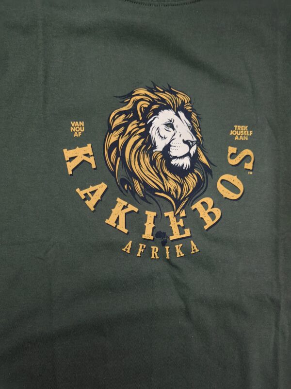 KAKIEBOS/TSHIRT DARK OLIVE KBMT559 - Image 3