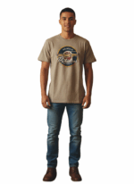 KAKIEBOS/TSHIRT VINTAGE KHAKI KBMT534