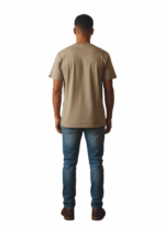 KAKIEBOS/TSHIRT VINTAGE KHAKI KBMT534 - Image 2
