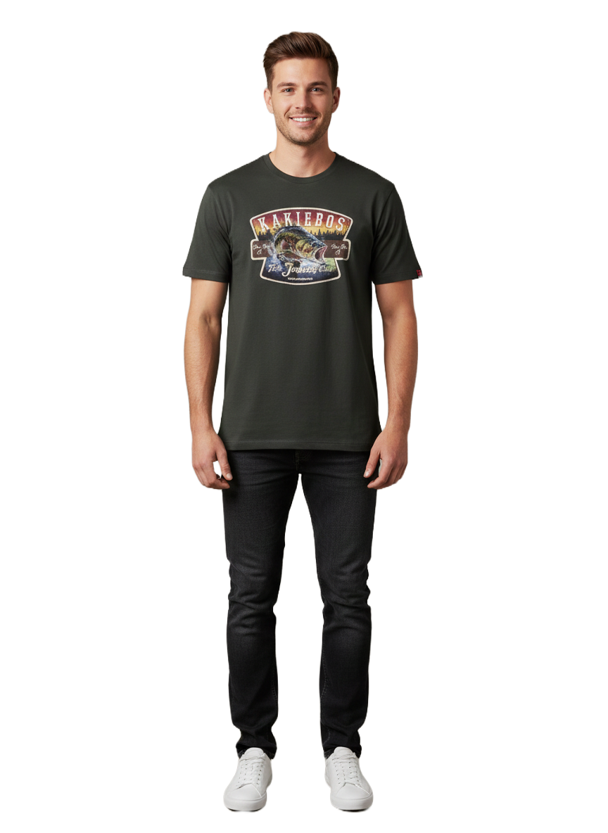 KB1069-1 KAKIEBOS/TSHIRT FOREST GREEN KBMT524 - Image 1