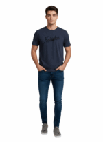 KAKIEBOS/TSHIRT NAVY MELANGE KBMT511