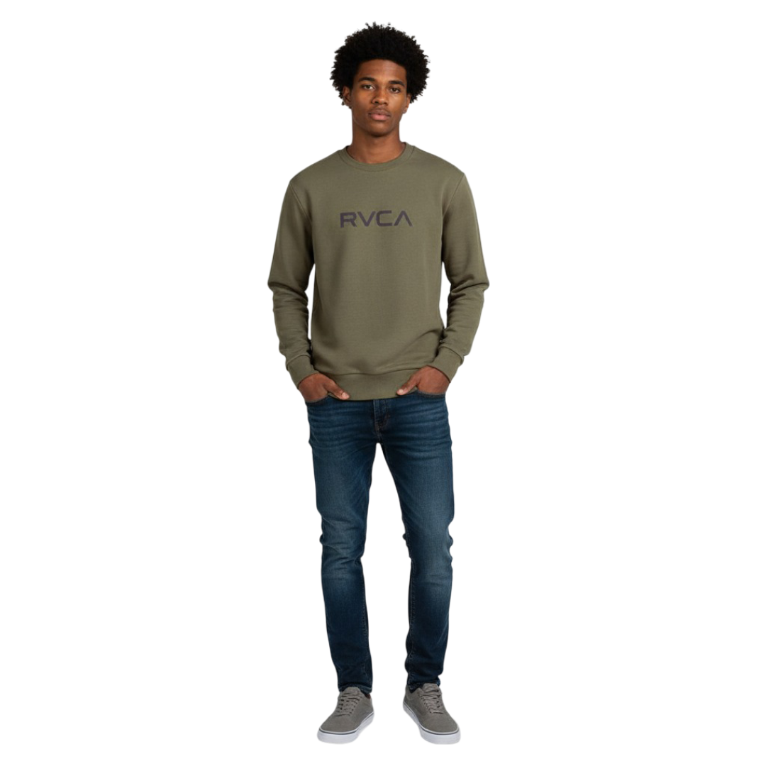 RV353-1 RVCA/SWEATER ALOE BIG CREW 10501 - Image 1