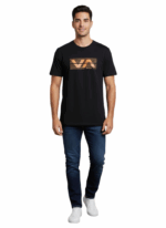 RVCA/TSHIRT BLACK PULSE 10458