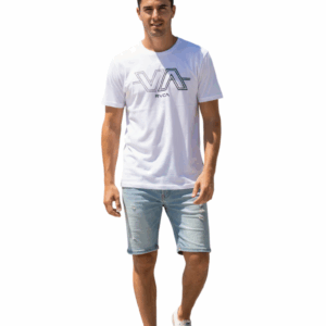 RVCA/TSHIRT WHITE BIG VA SS 10450