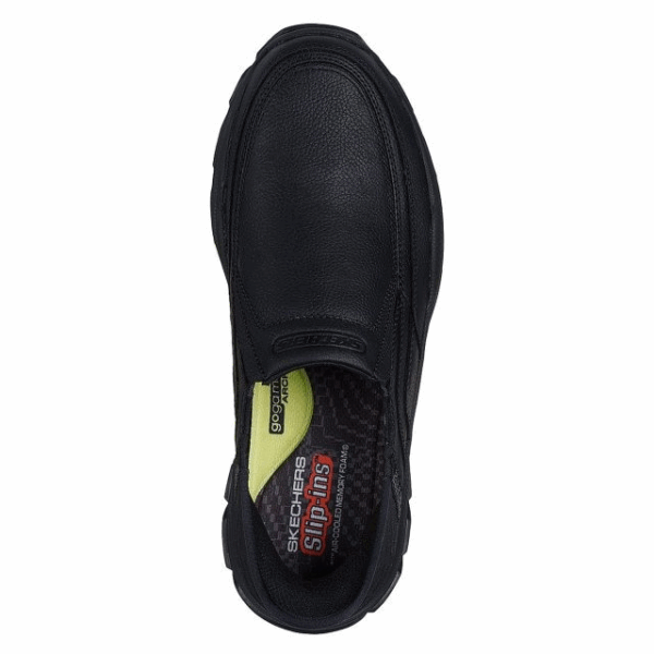 SKECHERS/204810 BLACK BLACK SLIP-INS RF RESPECTED ELGIN - Image 4