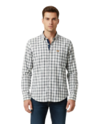 STERLING/LS SHIRT BEIGE CHECK