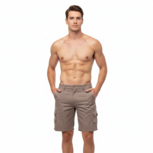 WILDEBEES/SHORTS ELAS 18CM KHA