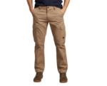 WILDEBEES/CARGO PANTS KHAKI STRETCH WBM702