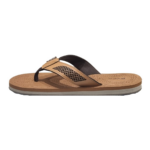 RVCA/SANDAL PERFORATED TBAR TAN 103063 - Image 3