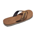 RVCA/SANDAL PERFORATED TBAR TAN 103063 - Image 2