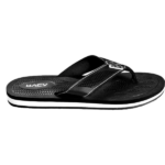 RVCA/SANDAL PERFORATED TBAR BLACK 103063 - Image 3