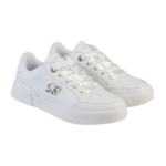 SISSYBOY/SHOES MARKED RAISED SB SNEAKER WHITE SH1230