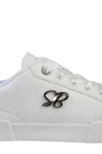 SISSYBOY/SHOES MARKED RAISED SB SNEAKER WHITE SH1230 - Image 4