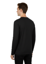 WILDEBEES/TSHIRT L/SLV STENCIL EMB PEWTER - Image 2