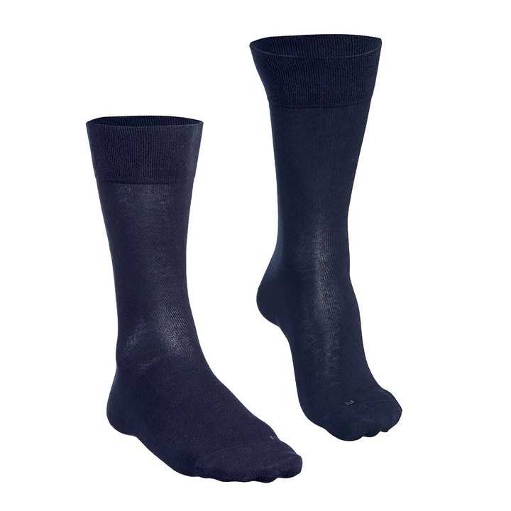 871w7emj FALKE/SENSITIVE COTTON NAVY 5188 - Image 1