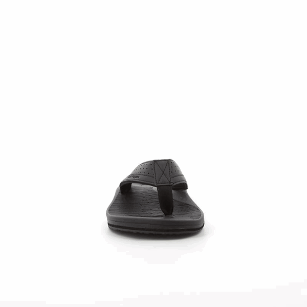 HUSH PUPPIES/STRUT BLACK SANDAL - Image 4
