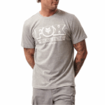 FOX/TSHIRT MEDIUM GREY HEATHER 0176