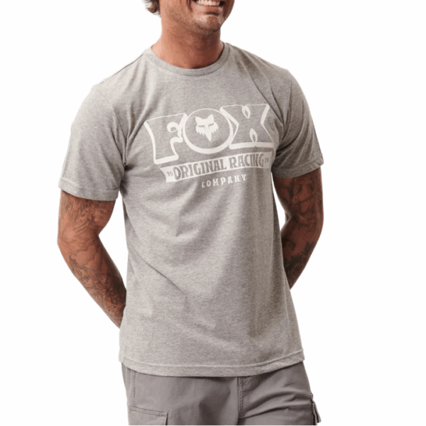 FOX/TSHIRT MEDIUM GREY HEATHER 0176 - Image 3