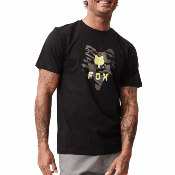 FOX/TSHIRT BLACK 0178 - Image 4