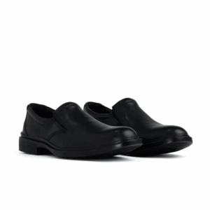 HUSH PUPPIES/VICTOR PT SLP BLK