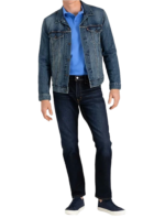 LEVIS/JEAN 502-0049 DARK BLUE - Image 3