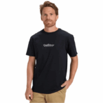 QUIKSILVER/TSHIRT BLACK FINELINE 8174