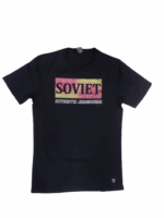 SOVIET/TSHIRT BLACK SVT9321 M DOMAIN