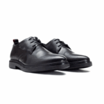 HUSH PUPPIES/JACE BLACK LEATHER