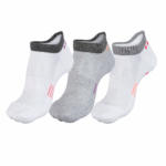 FALKE/LADY 3PACK HIDDEN CUSHION DESIGN CORAL PINKBERRY PEACH 8945