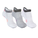 FALKE/LADY 3PACK HIDDEN CUSHION DESIGN CORAL PINKBERRY PEACH 8945