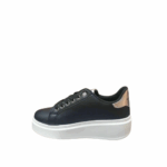 SISSYBOY/SHOES SH1414 BLACK PLATFORM WITH GEM DETAIL - Image 3