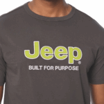 JEEP/TSHIRT GREY APPLIQUE TEE JMS25001 - Image 3