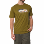 JEEP/TSHIRT OLIVE FASHION GRAPHIC JMS25004