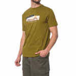 JEEP/TSHIRT OLIVE FASHION GRAPHIC JMS25004 - Image 2
