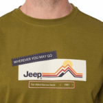 JEEP/TSHIRT OLIVE FASHION GRAPHIC JMS25004 - Image 5