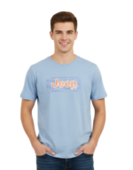 JEEP/TSHIRT BLUE GPRAPHIC JMS25022