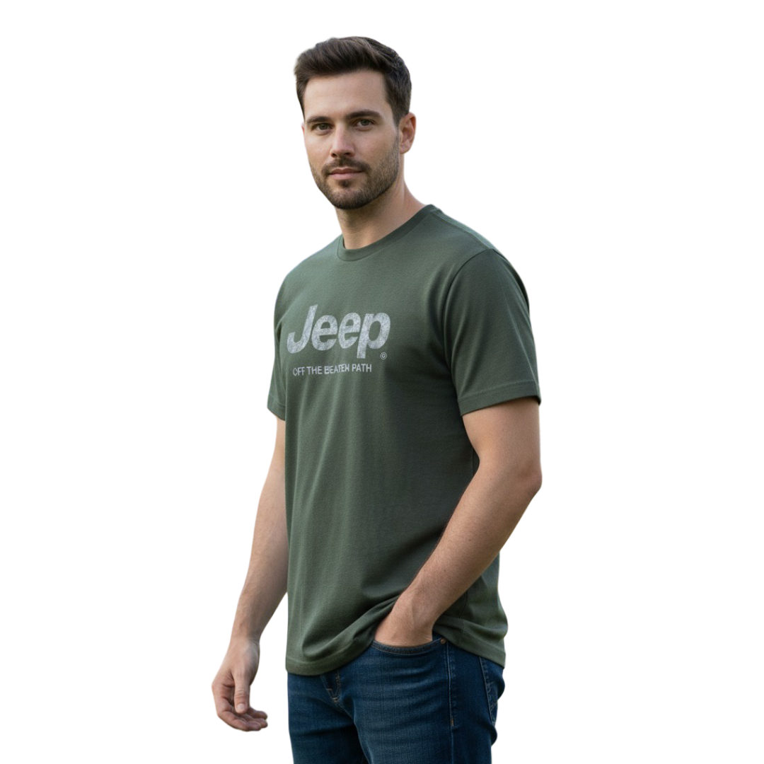 J2630-1 JEEP/TSHIRT OLIVE CORE JMS25211 - Image 1