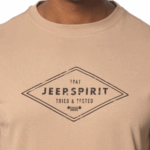JEEP/TSHIRT KHAKI JMS25005 - Image 3