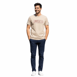 JEEP/TSHIRT KHAKI JMS25011