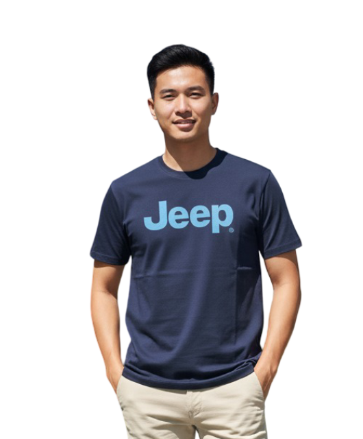 J2658-1 JEEP/TSHIRT NAVY JMS25037 - Image 1