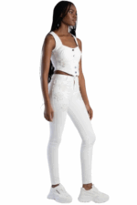 SISSYBOY/JEAN SKINNY WHITE PS32413 - Image 2