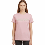 SISSYBOY/TSHIRT PALE PINK T32579 WITH PEARL AND BLING LOGO