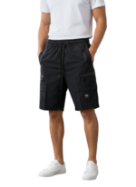 SOVIET/TRACK SHORTS BLACK SVT9304 ROSHI