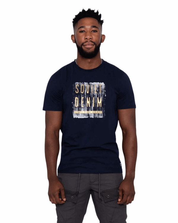 SOVIET/TSHIRT NAVY SVT9396 STOMER - Image 1